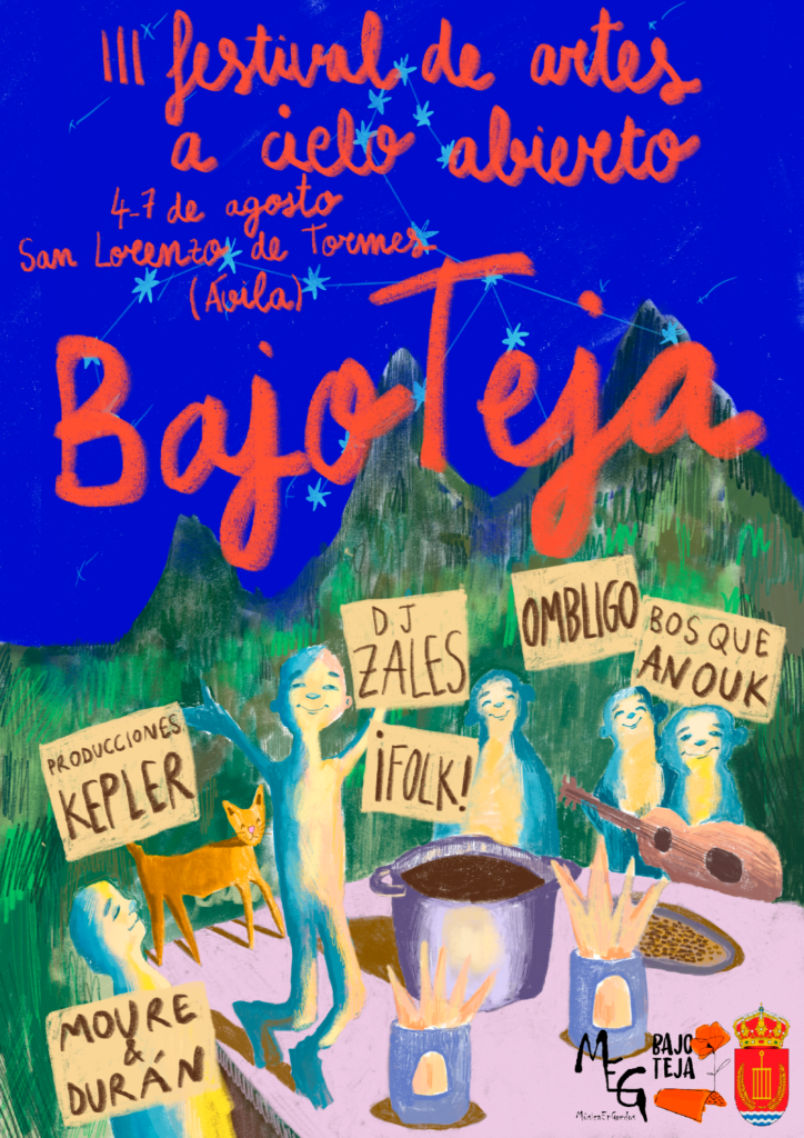 Cartel del Festival Bajoteja 2022