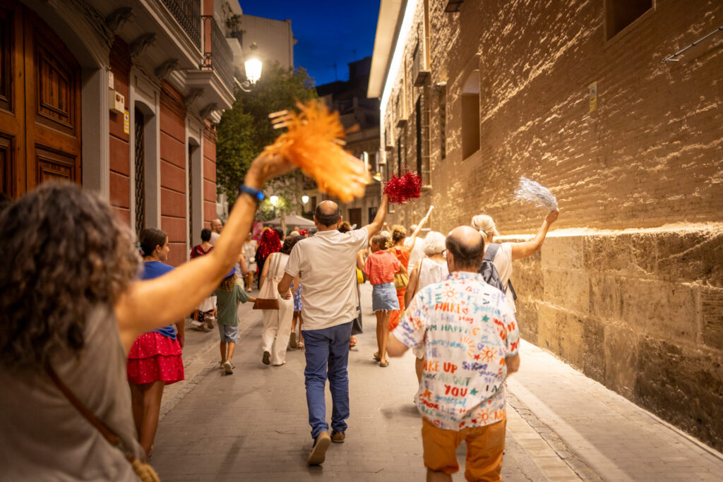 Las tradiciones salen de noche